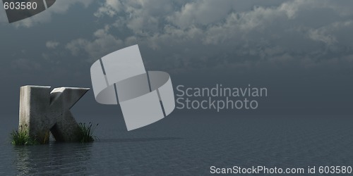 Image of letter K