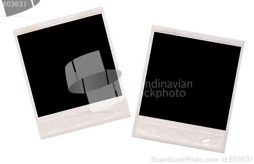 Image of polaroids frames