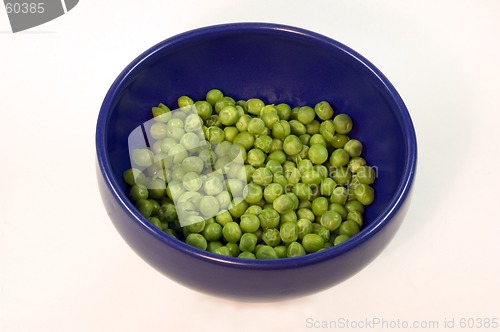 Image of A bowl with peas