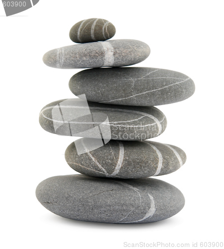 Image of pebble tower