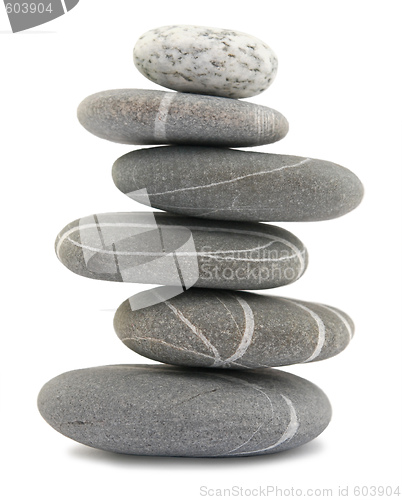 Image of pebble tower
