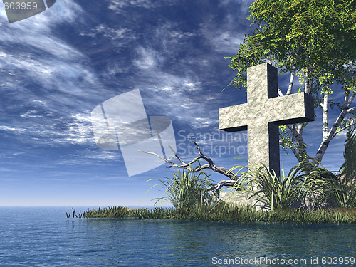 Image of christian cross