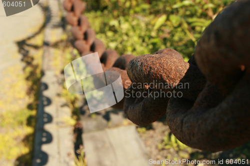 Image of Rusty chain