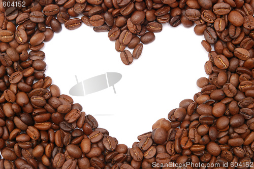 Image of coffee heart