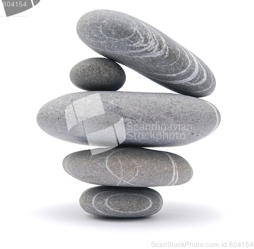 Image of pebble pyramid
