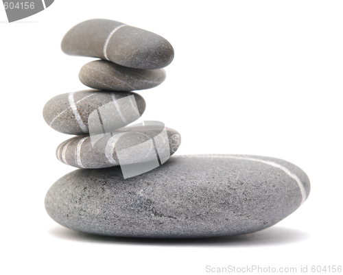 Image of pebble tower