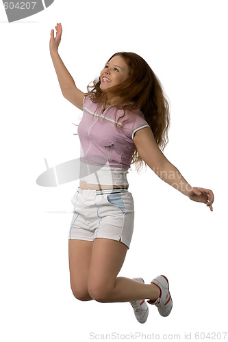 Image of jumping girl