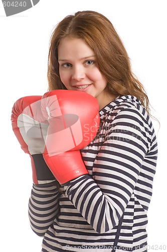 Image of smiling boxer