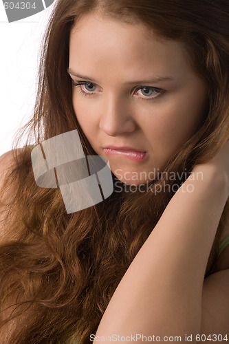 Image of young woman portrait