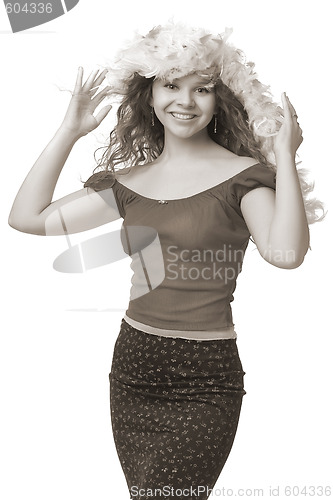 Image of summer girl