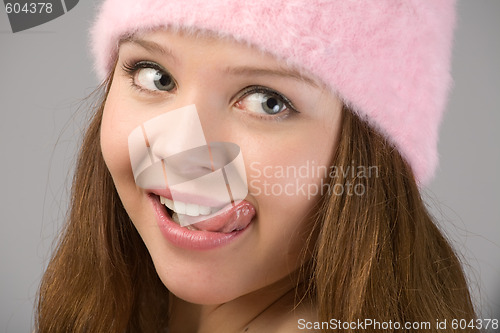 Image of happy young woman