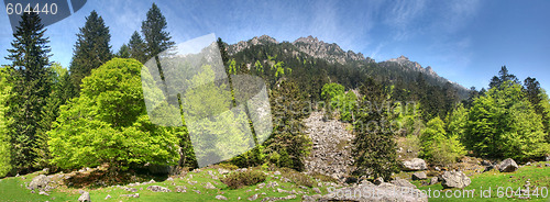 Image of Mountain panoramic landscape
