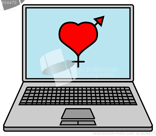 Image of internet flirt