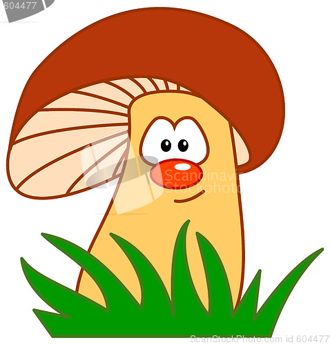 Image of comic mushroom