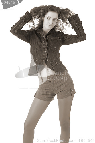 Image of trendy woman