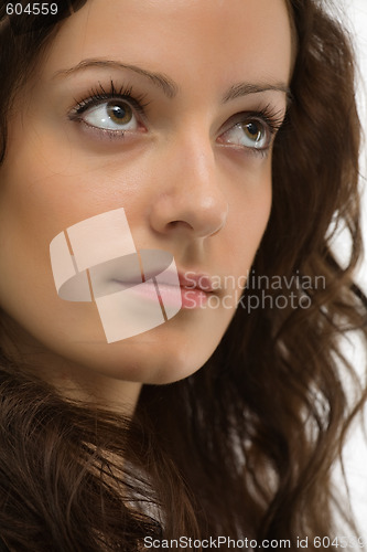 Image of young woman portrait