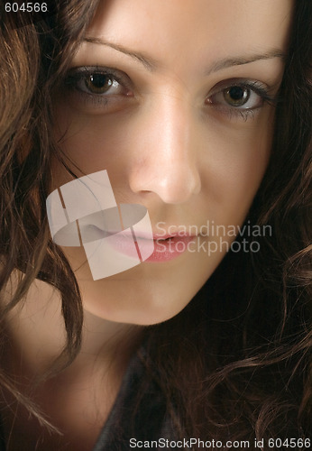 Image of young woman portrait