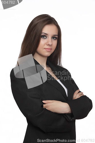 Image of Confident young business woman