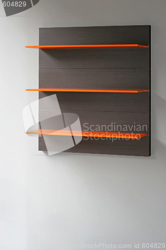 Image of Orange shelf