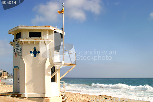 Image of Laguna Beach Lifeguard Tower