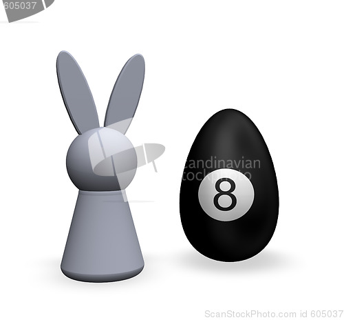 Image of easter billiard