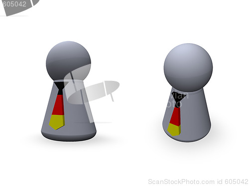 Image of german colors tie