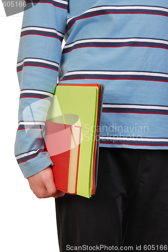 Image of Student with Books