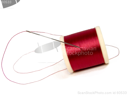 Image of Needle and spool of thread