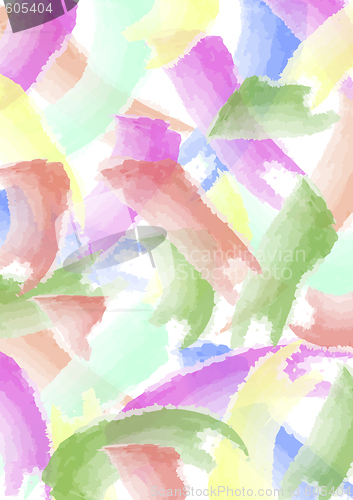 Image of colored splotches