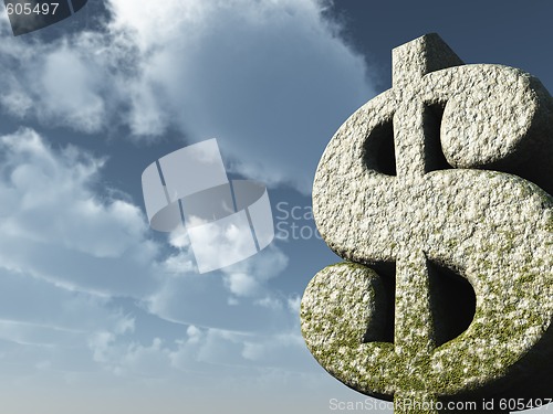Image of dollar monument