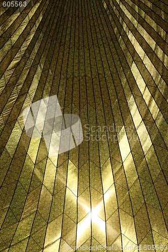 Image of Sunlit Pattern Resembling Stained Glass