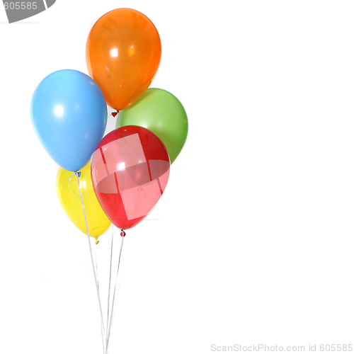 Image of 5 Birthday Celebration Balloons