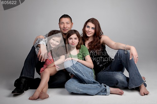 Image of Happy Family of 4