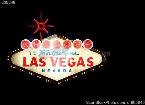 Image of Welcome To Las Vegas Neon Sign