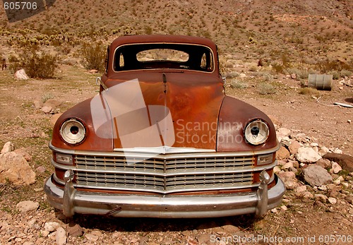 Image of Sad Rusted Out Used Up Vintage Vehicle