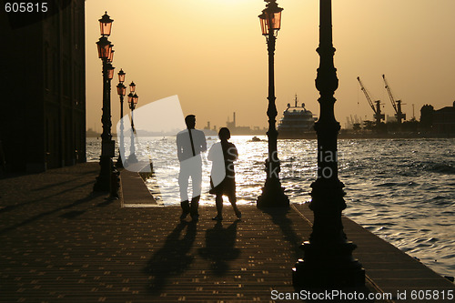 Image of Sunset in Venice