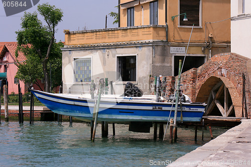Image of Boats in Murano