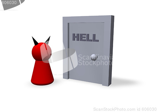 Image of gate to hell