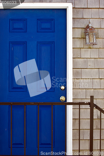 Image of Blue door