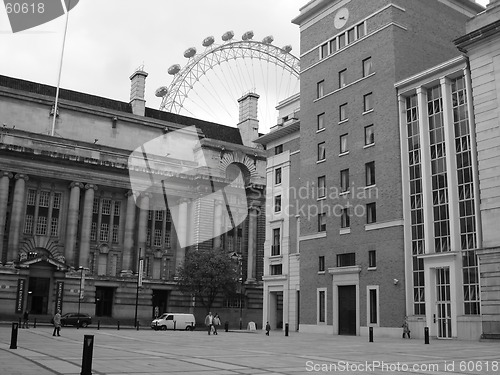 Image of The millieum wheel london city