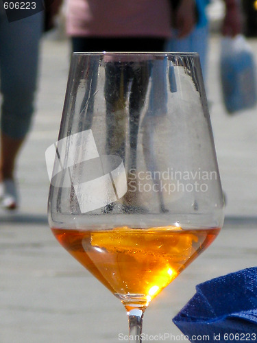 Image of Feet on Glass