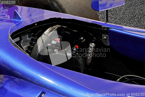 Image of Formula cockpit