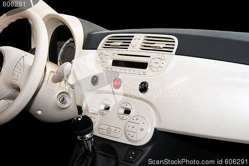 Image of Retro car dashboard