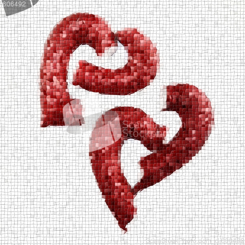 Image of Broken Heart Mosaic