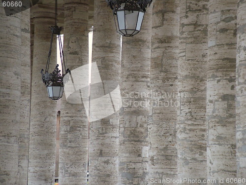 Image of Columns at the Vatican