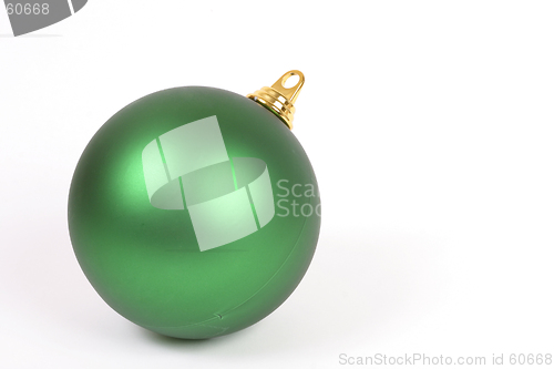 Image of Unadorned Christmas ball