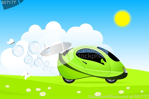 Image of Hydrogen car concept