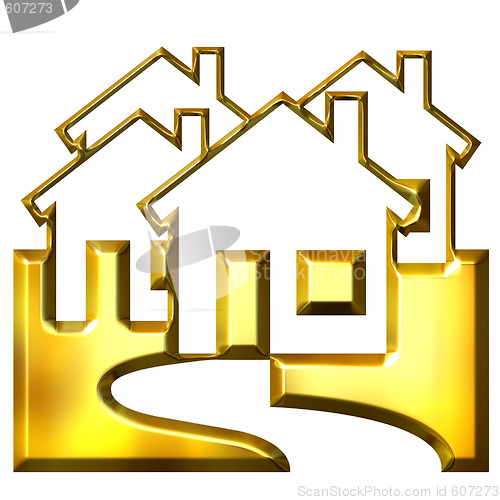 Image of 3D Golden Real Estate