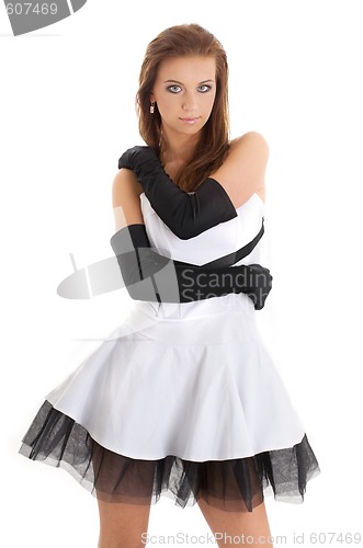 Image of black and white