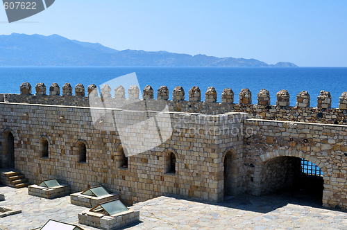 Image of Fortification: Venetian castle (Koules), in Crete, Greece